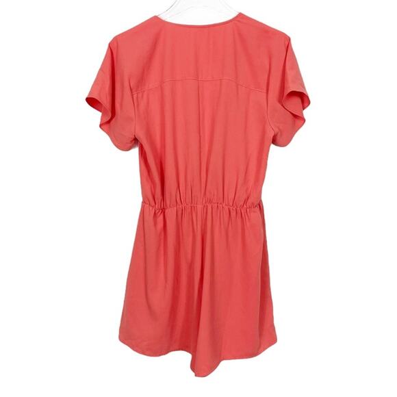 Leith Short Sleeved Romper Coral Size Medium - Picture 9 of 11